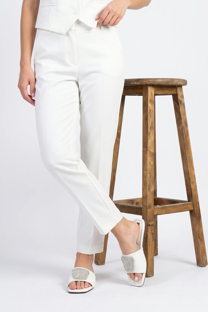 White Urban Comfort Slipper