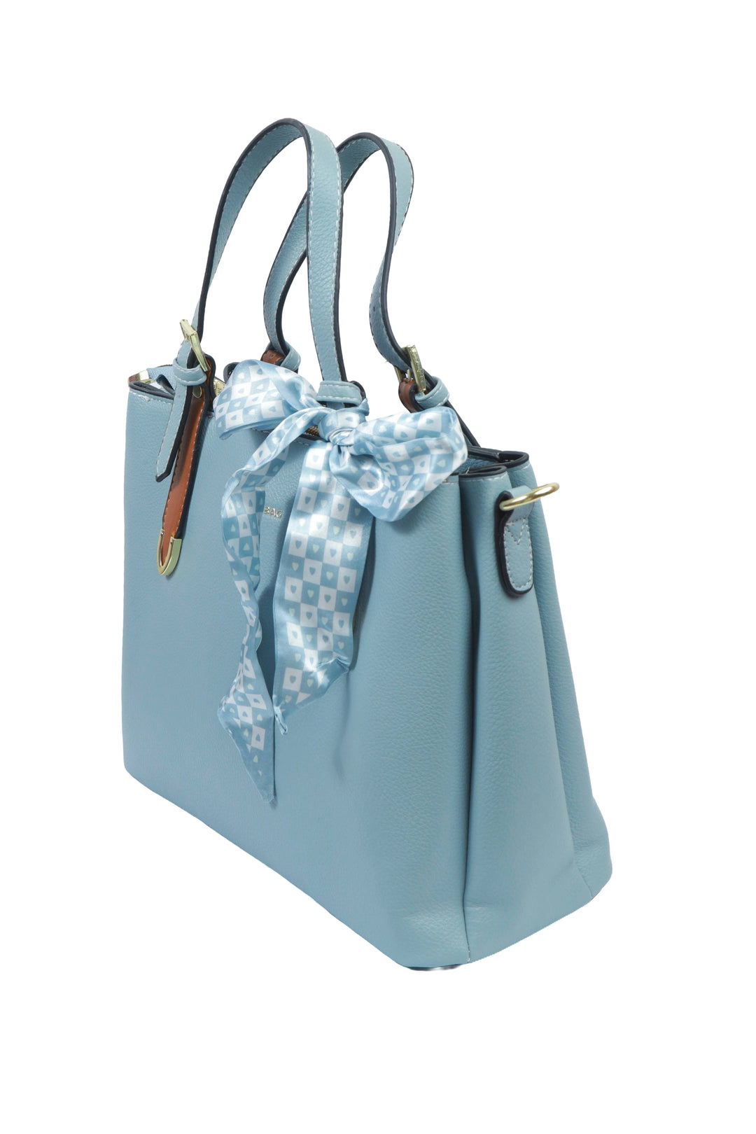 Light Blue Signature Handbag