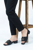Black Modern Style Slipper