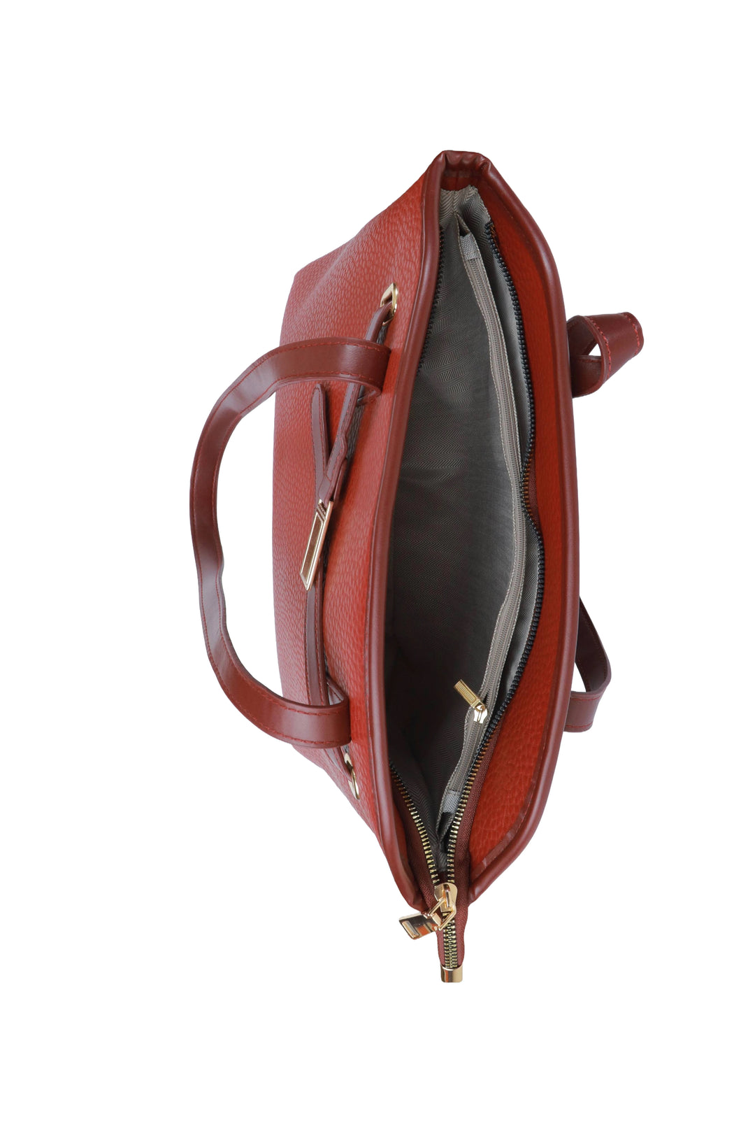 Maroon Luxe Statement Handbag