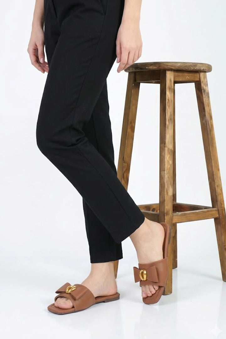 Brown Refined Comfort Slipper