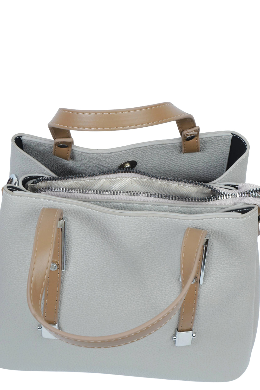 Ash White Modern Lifestyle Handbag