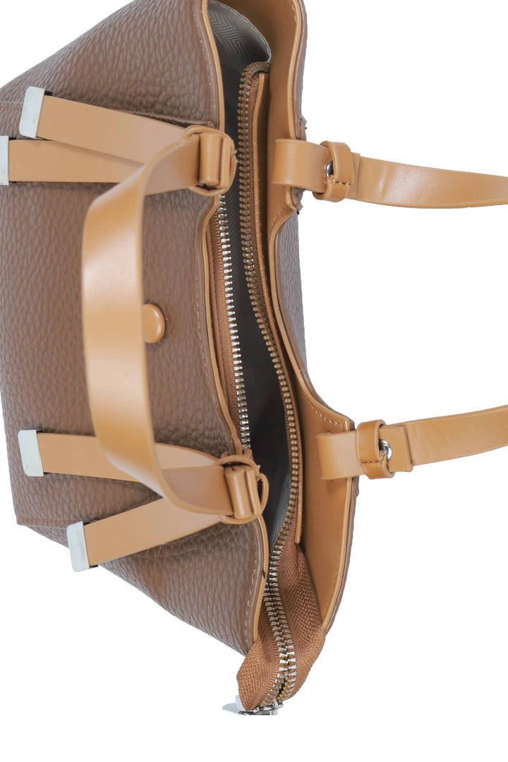 Khaki Elegant Fashion Handbag