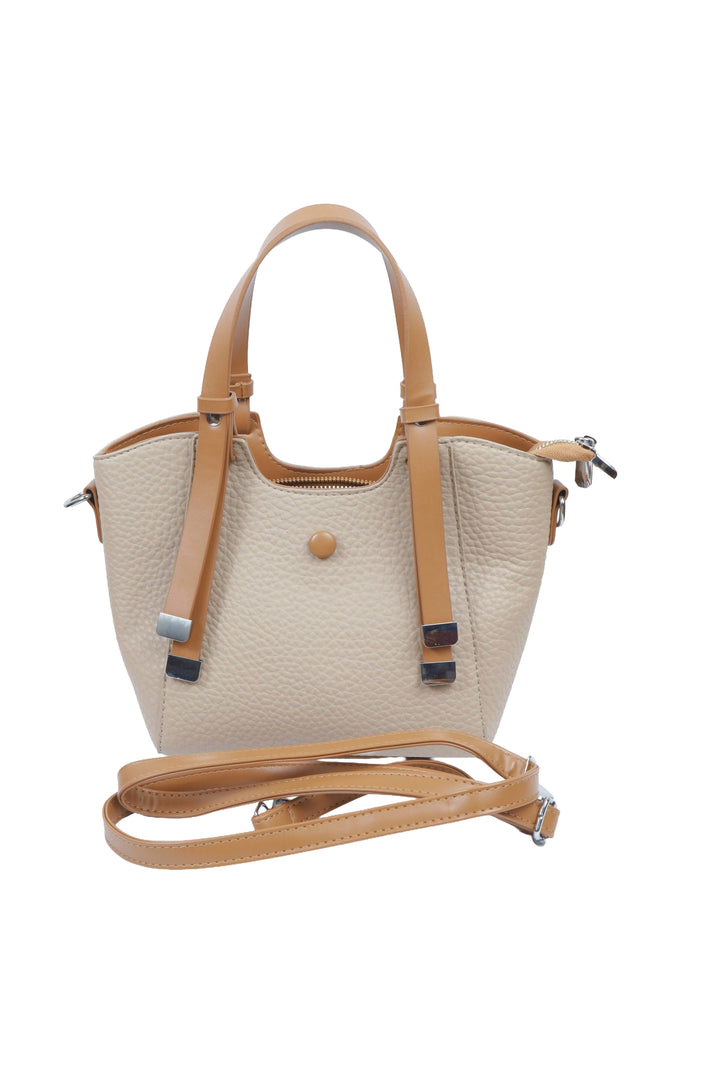 Beige Elegant Fashion Handbag
