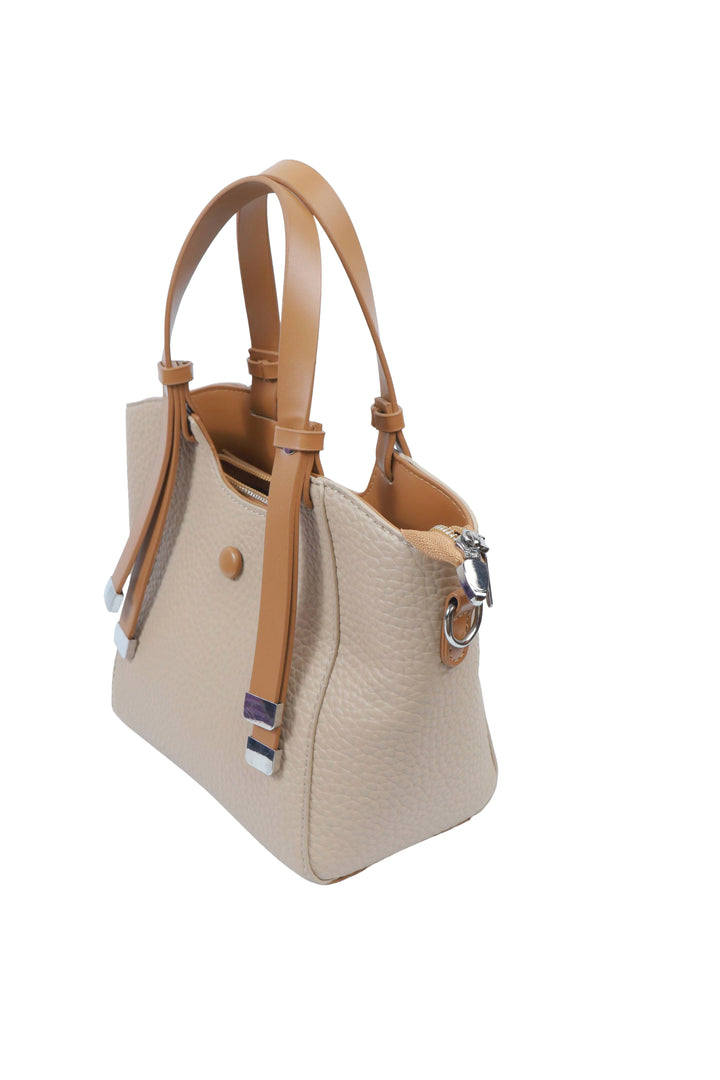 Beige Elegant Fashion Handbag