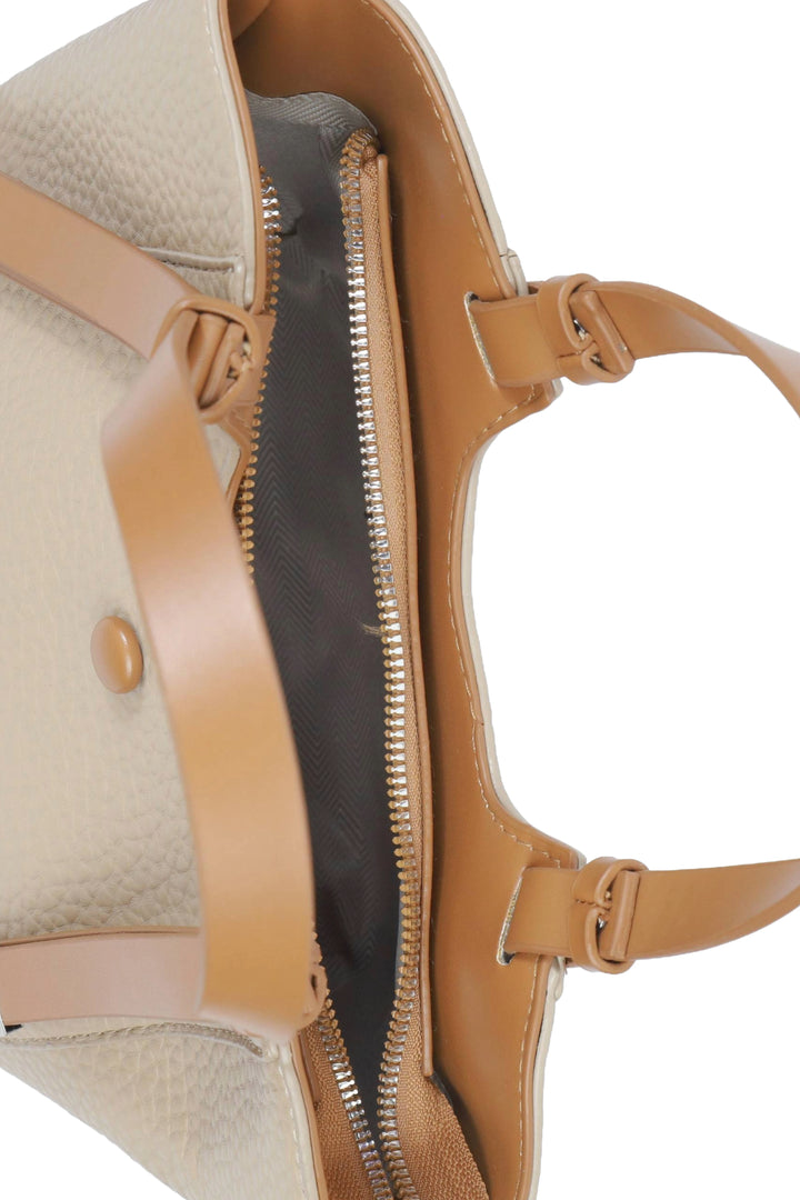 Beige Elegant Fashion Handbag