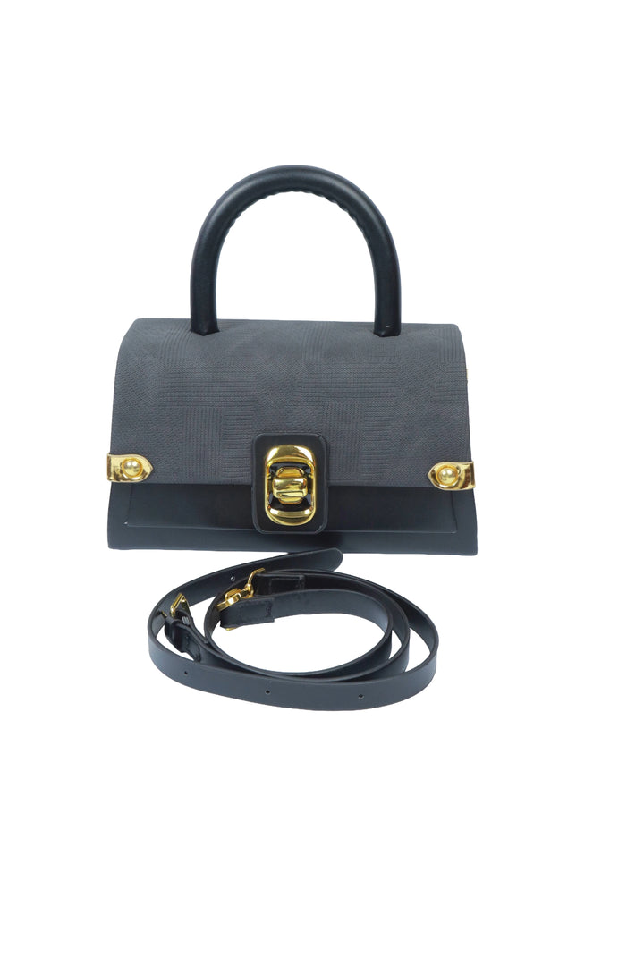 Black Minimal Fashion Handbag