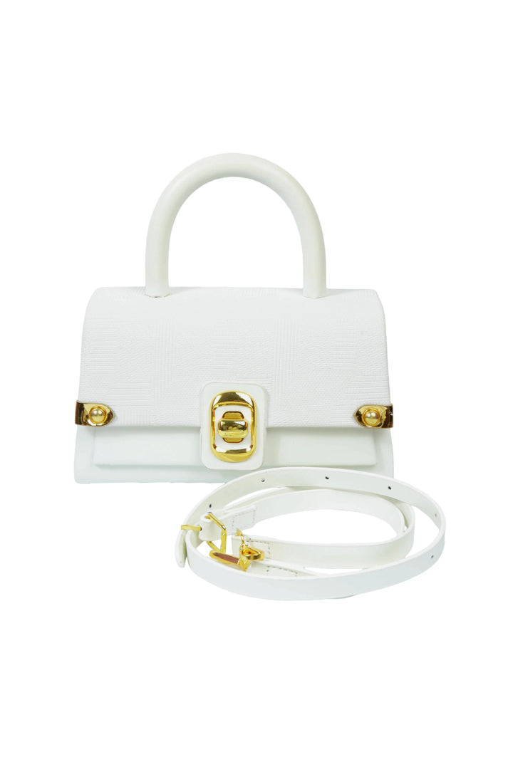 White Minimal Fashion Handbag