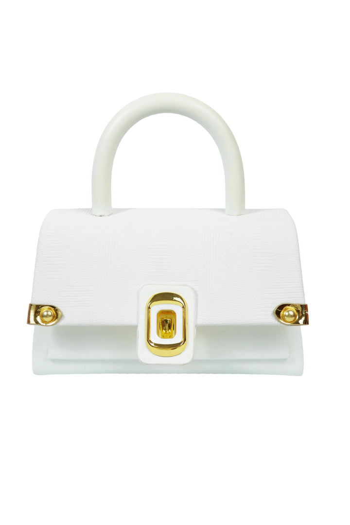 White Minimal Fashion Handbag