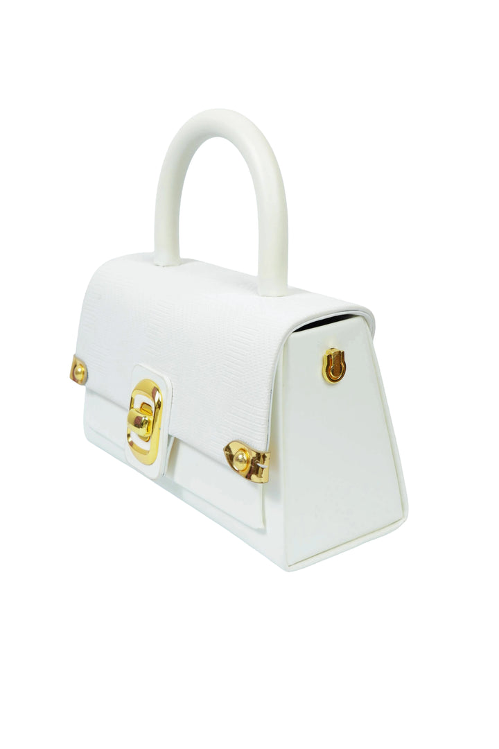 White Minimal Fashion Handbag