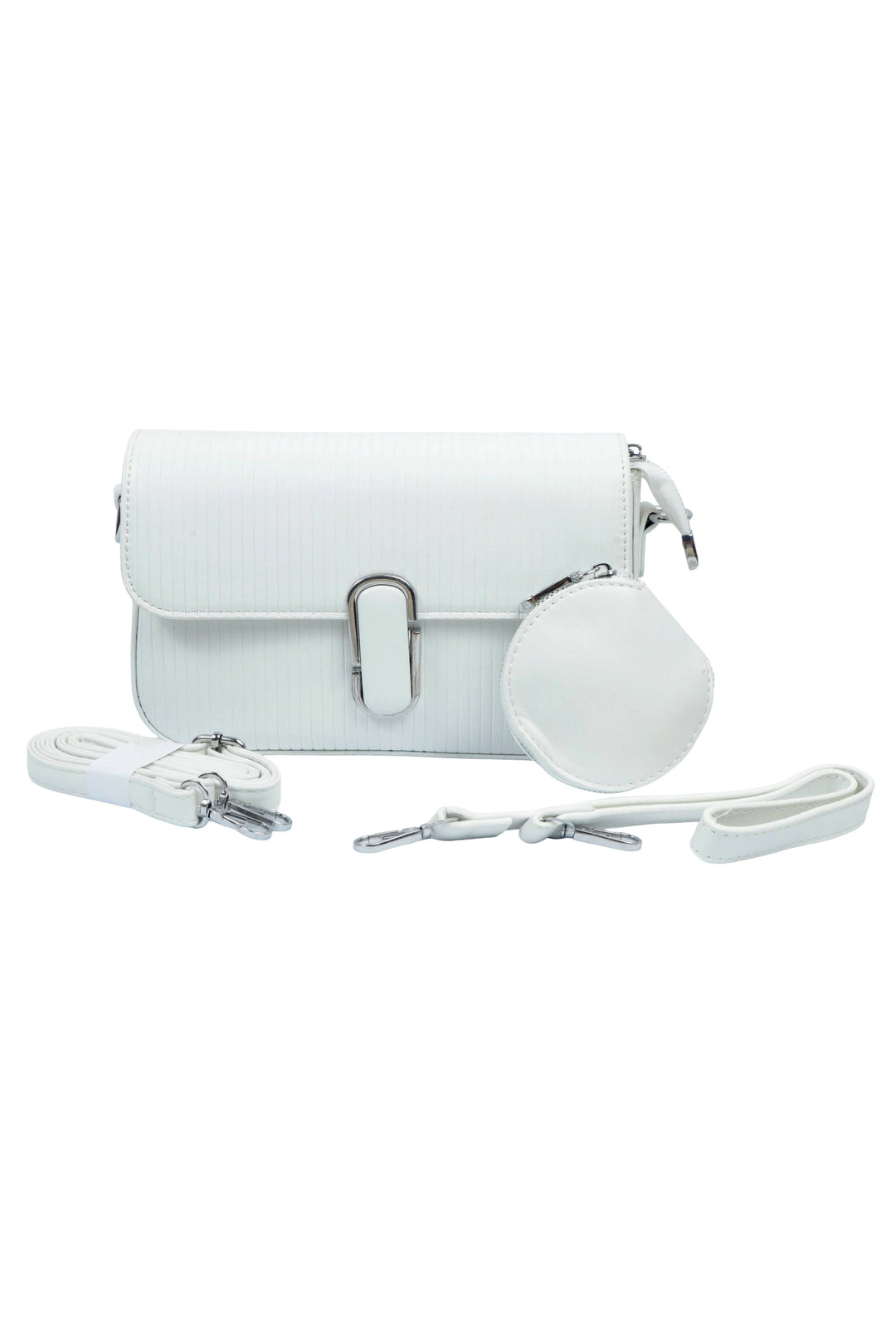White Chic Fashion Handbag