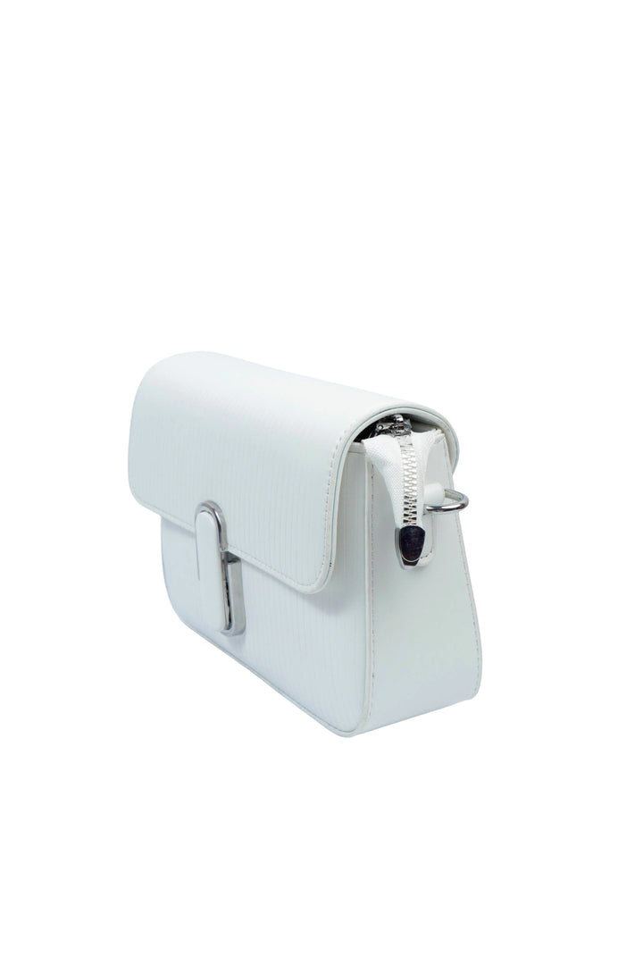 White Chic Fashion Handbag