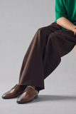 Brown Classic Office Wear Leather Shoes