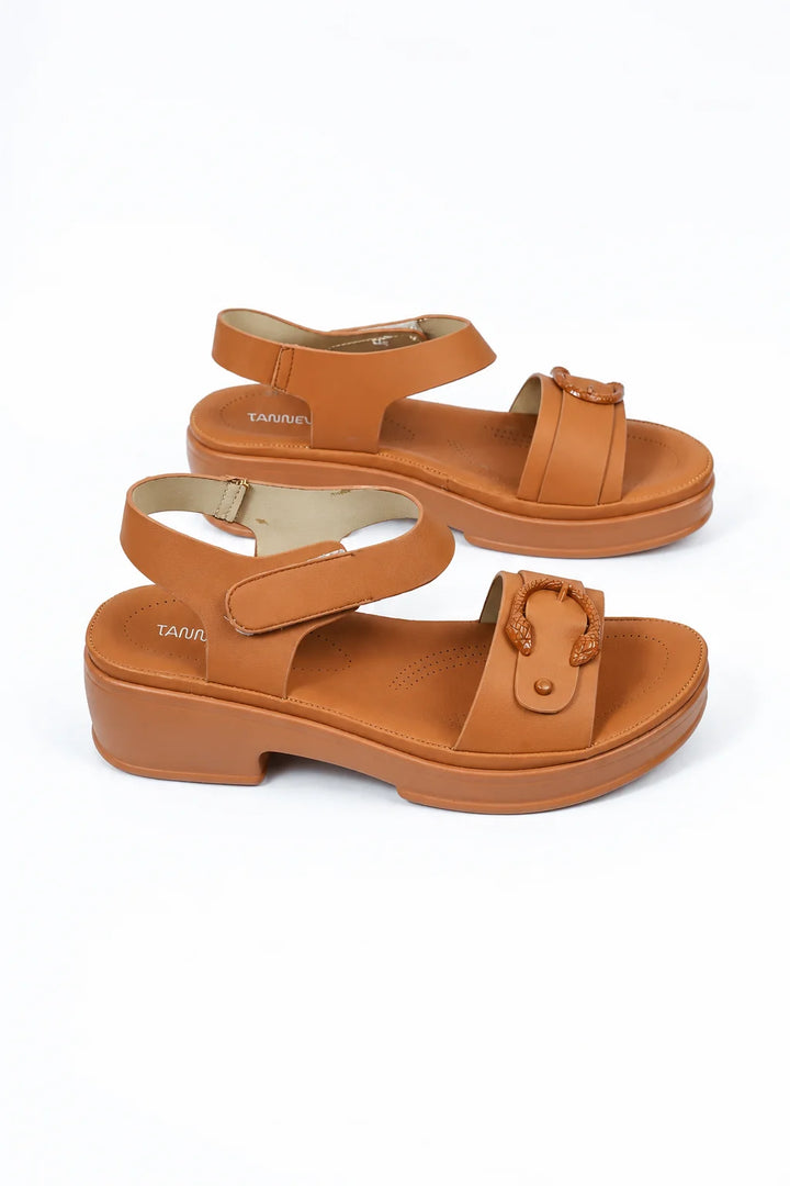 Premium Brown Leather Sandal