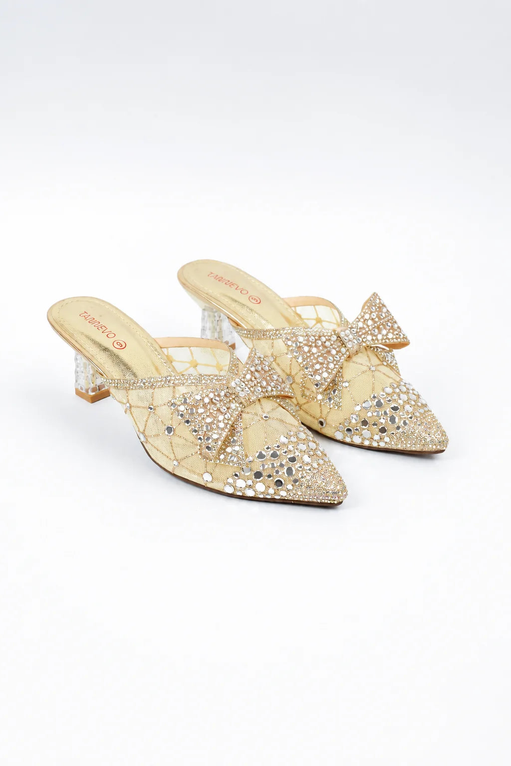 Gold Refined Occasion Coat Shoe