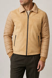 Light Brown Refined Leather Jacket