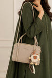 Khaki Classic Fashion Handbag