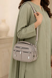 Grey Elegant Shopper Bag