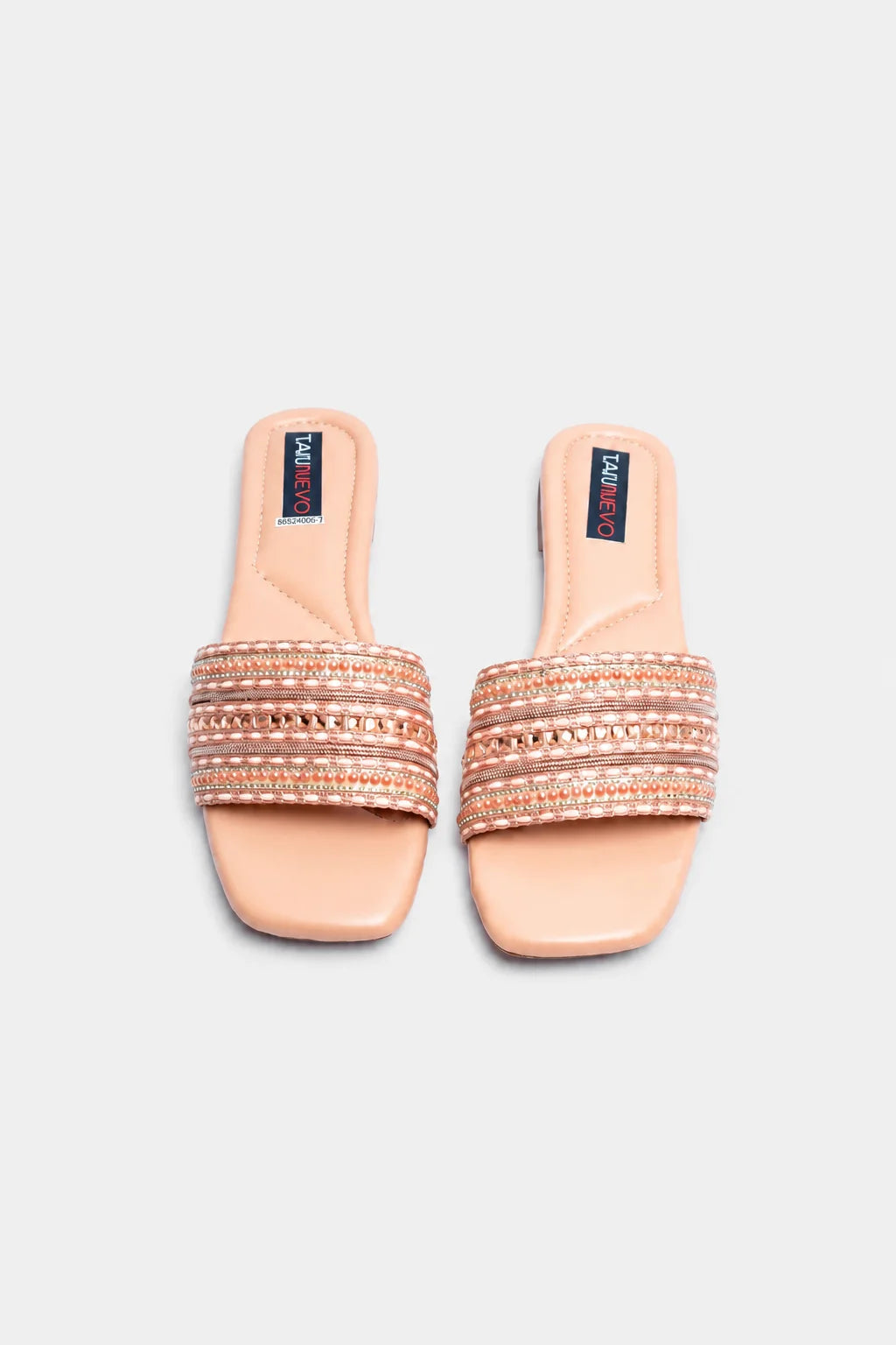 Modern Peach Flat Slipper