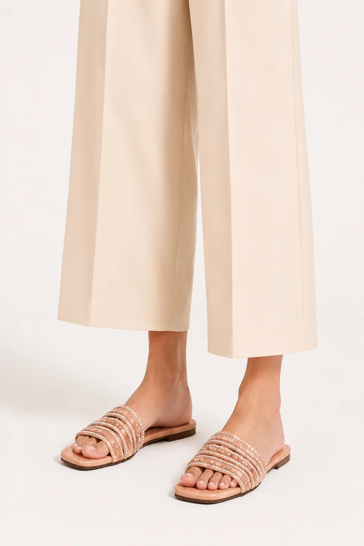 Modern Peach Flat Slipper