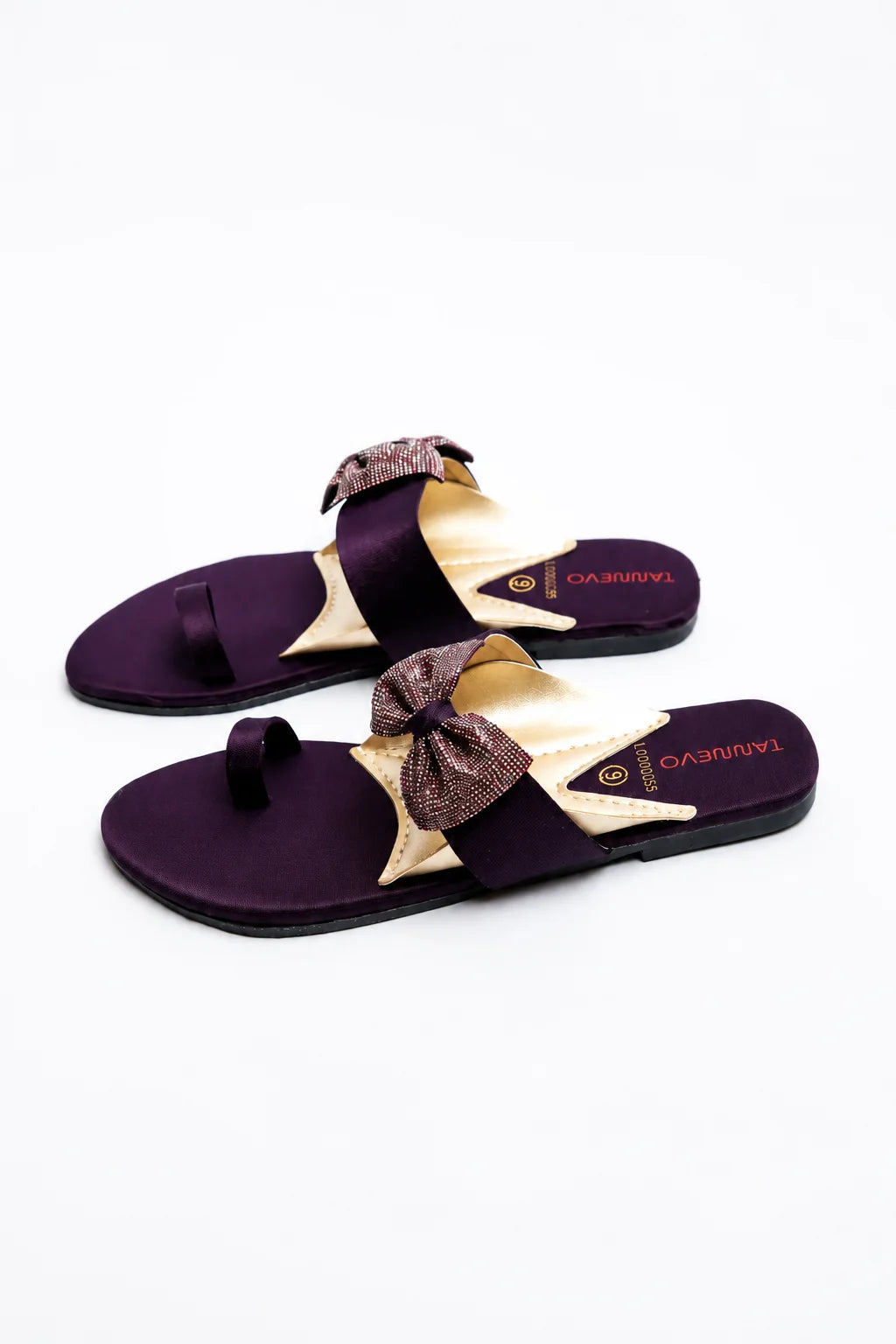 Elegant Purple Stylish Slipper