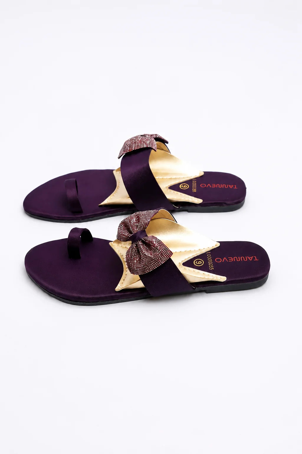 Elegant Purple Stylish Slipper