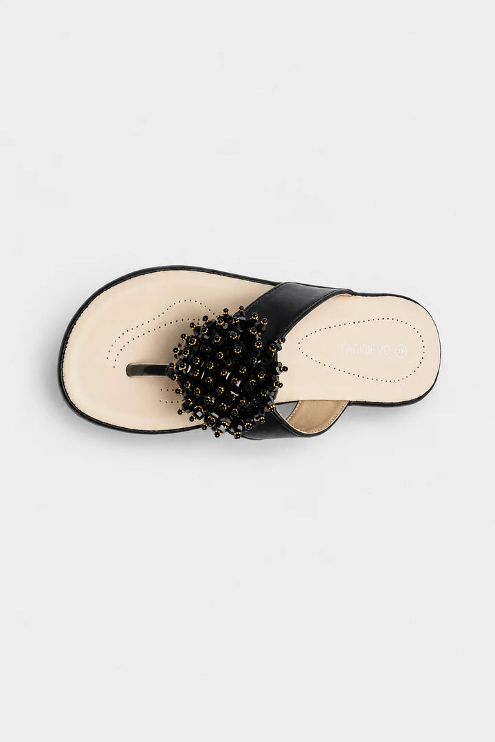 Minimal Black Premium Medicated Slipper