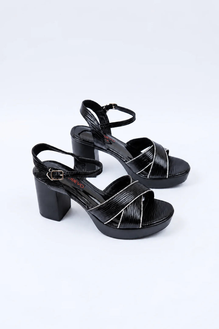 Luxury Black Fashion Sandal