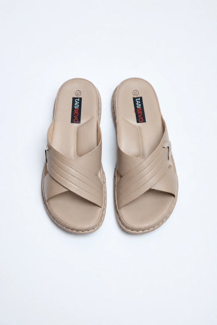 Premium Khaki Fashion Medicated Slipper