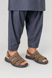 Stylish Nubuck Brown Sandal