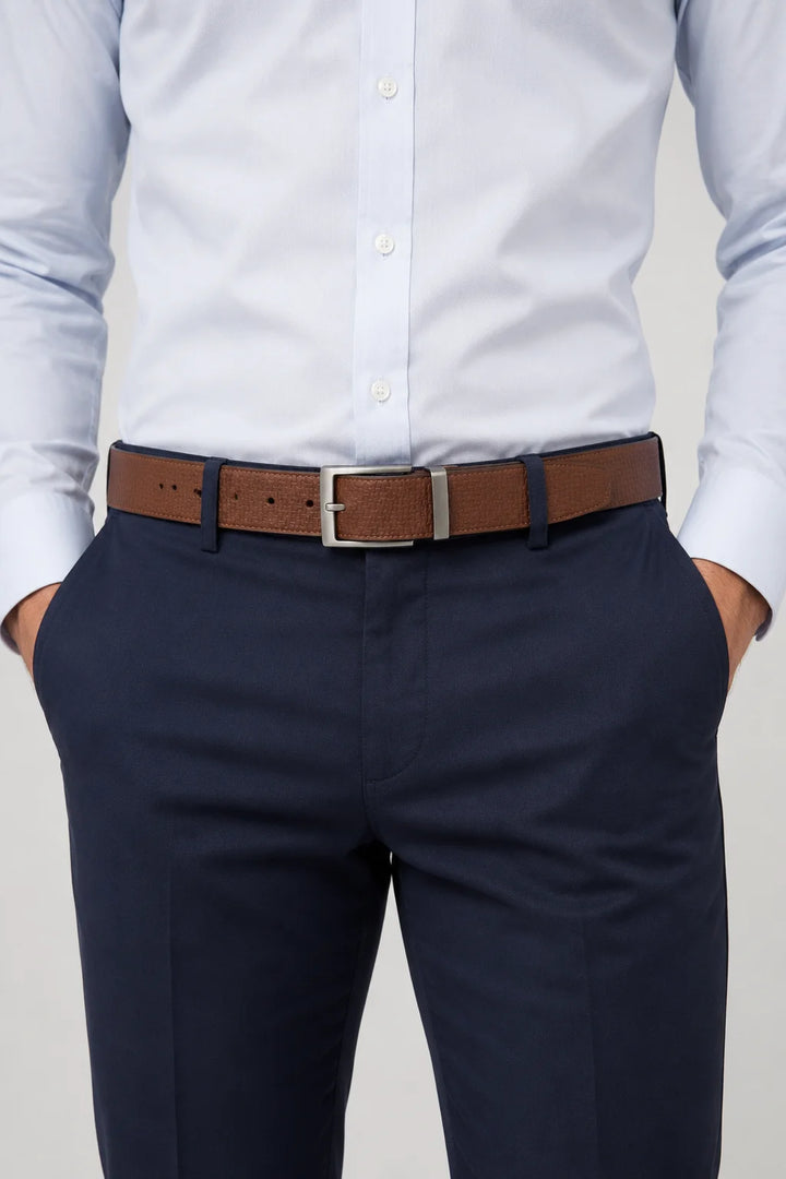 Brown/Black Signature Reversible Belt