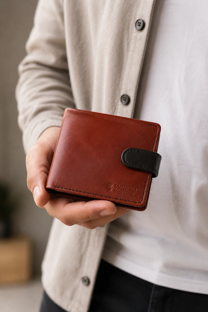 Premium Zip Leather Wallet