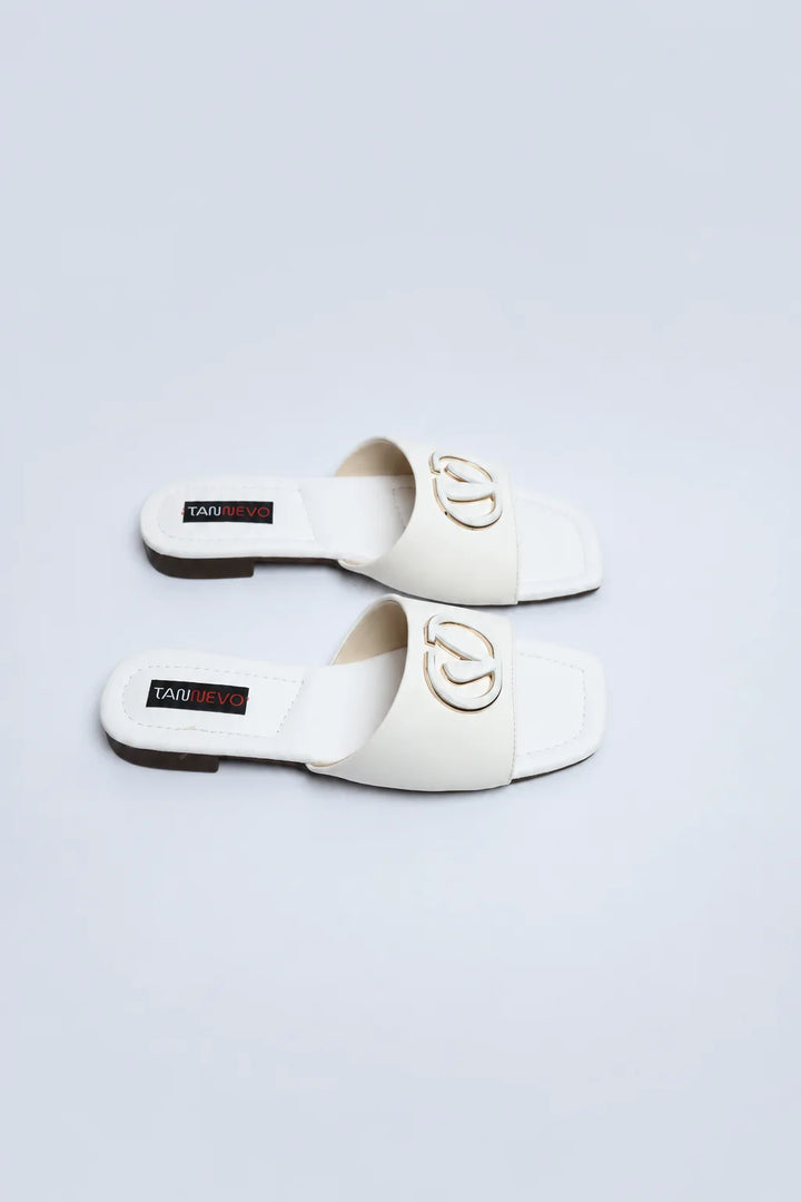 Premium White Stylish Slipper