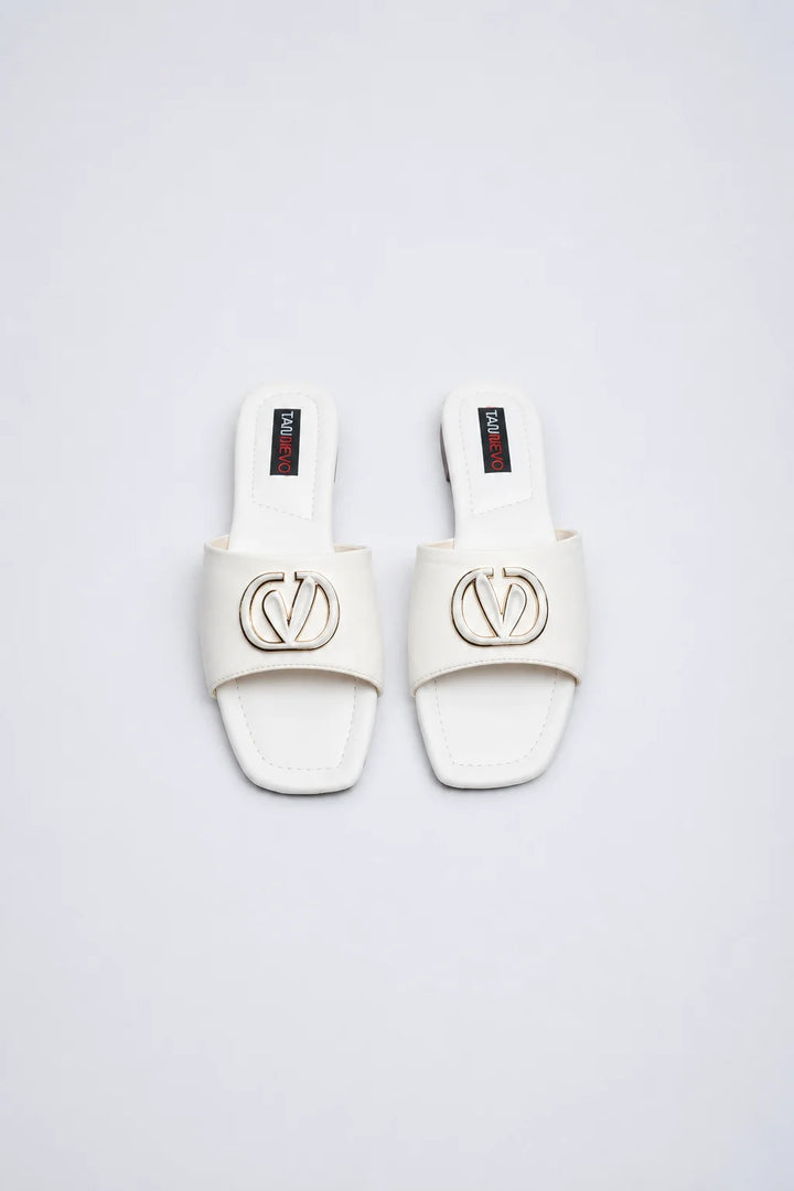 Premium White Stylish Slipper