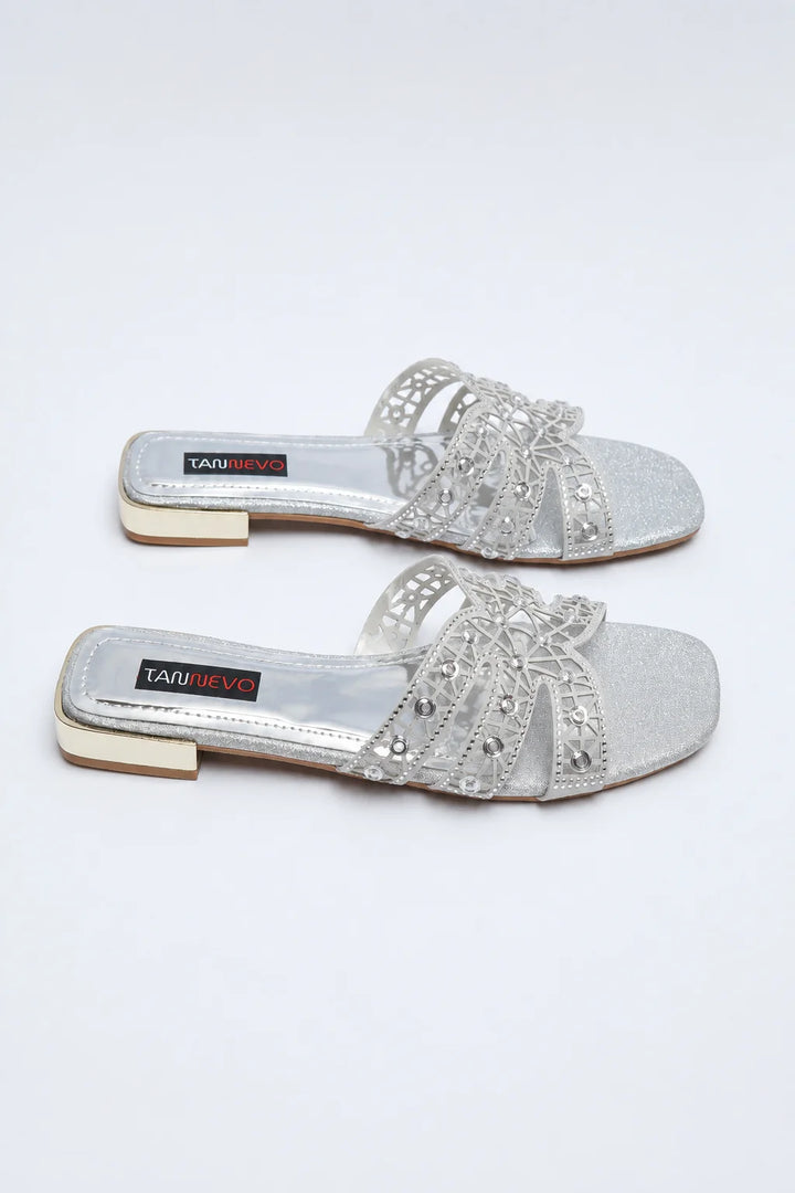 Silver Shine Premium Slipper