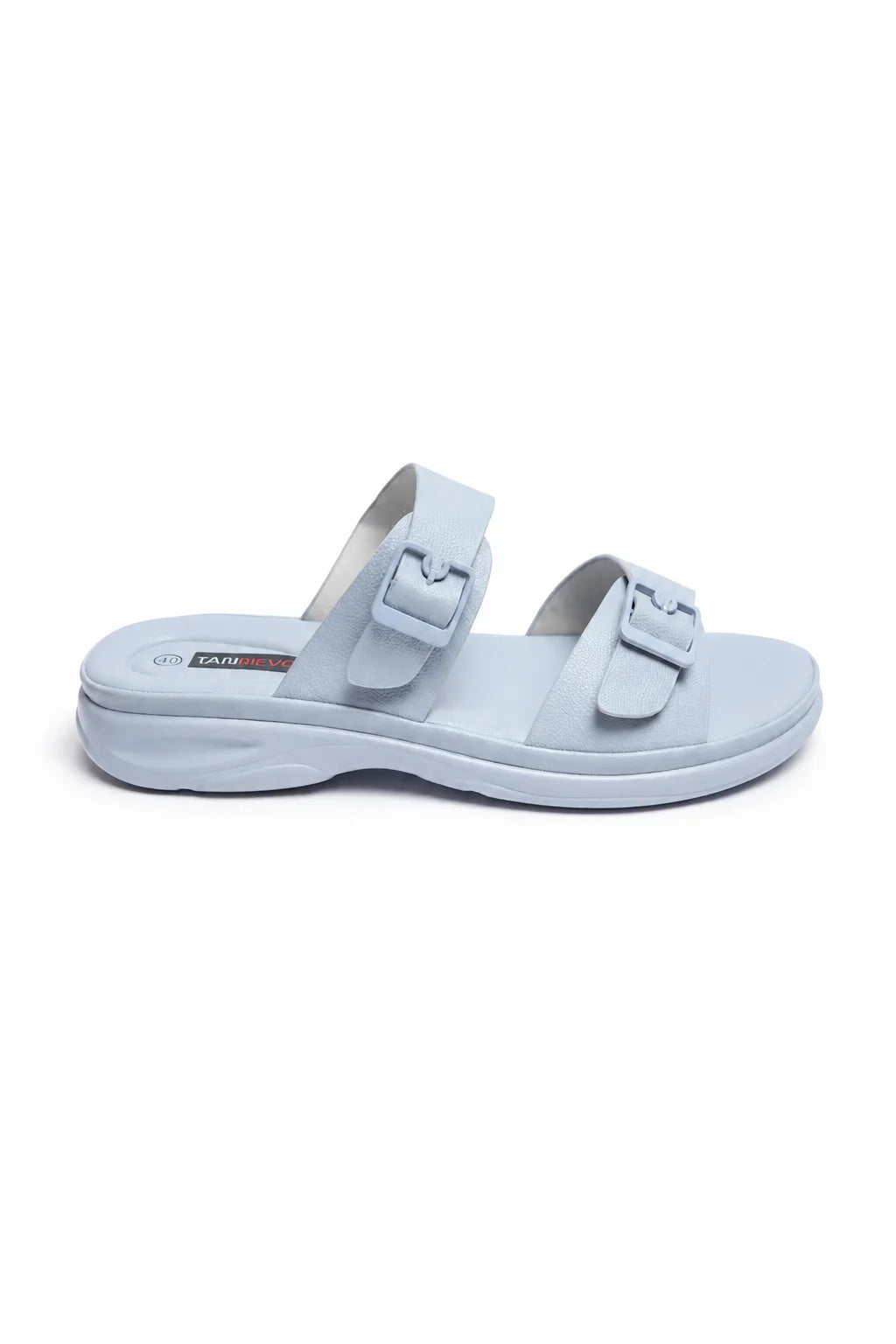 Blue Luxe PU Medicated Slipper