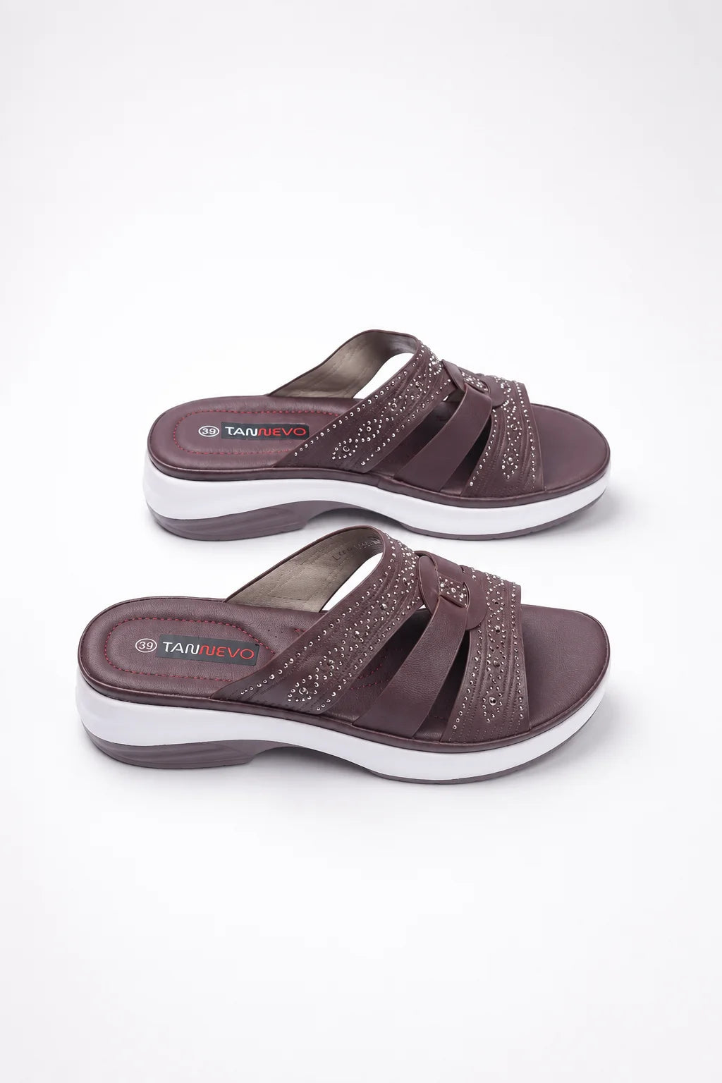Coffee Trend PU Medicated Slipper
