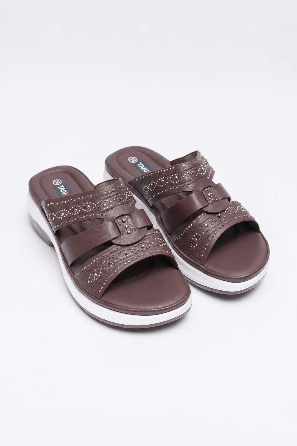 Coffee Trend PU Medicated Slipper