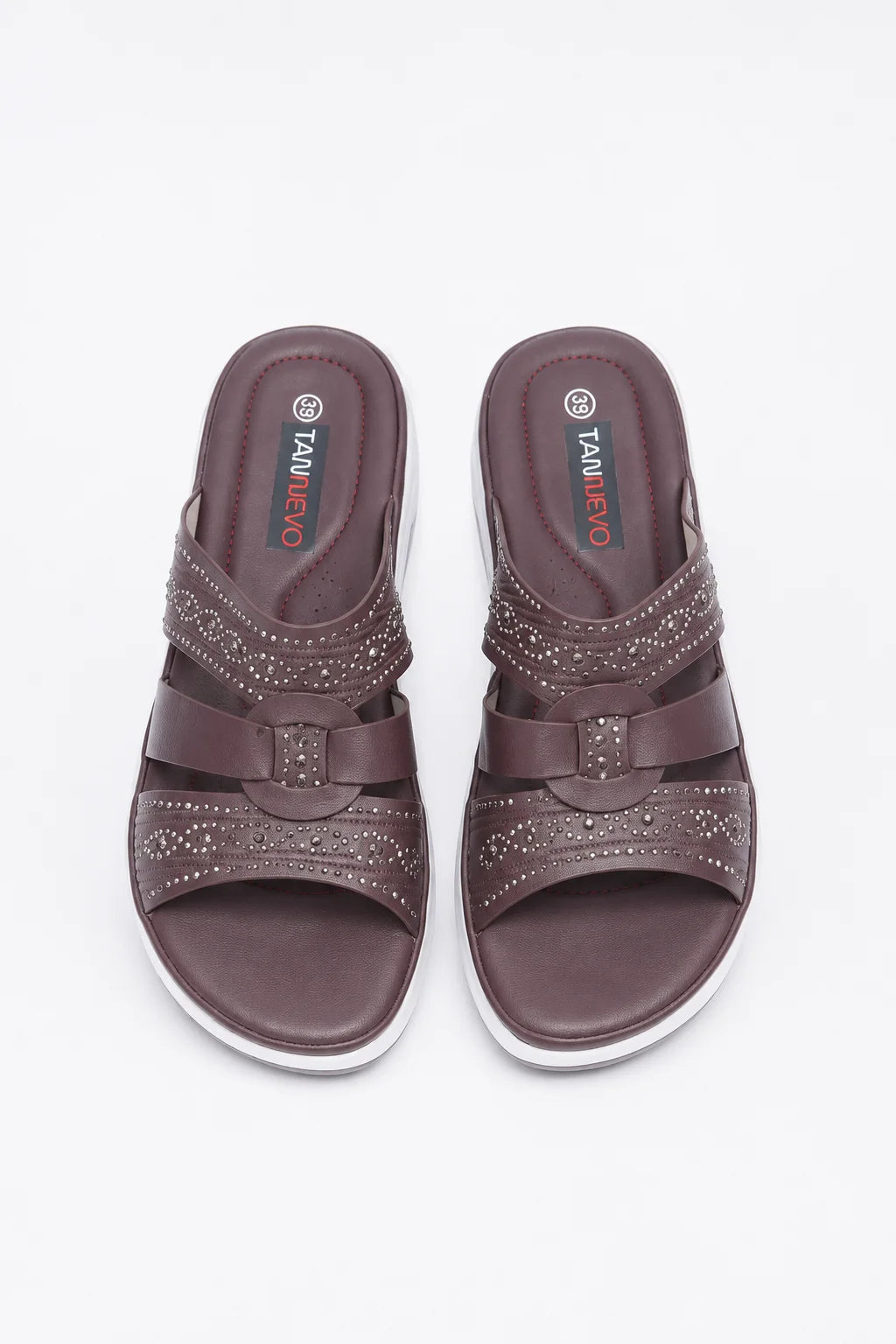 Coffee Trend PU Medicated Slipper