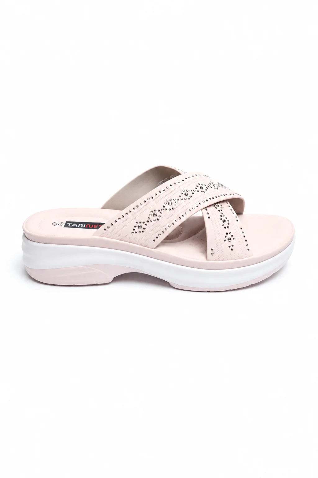 Pink Chic PU Medicated Slipper