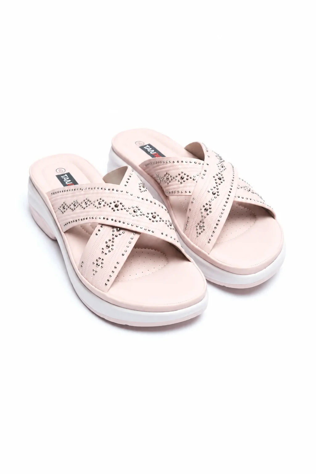 Pink Chic PU Medicated Slipper