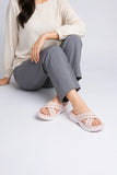 Pink Chic PU Medicated Slipper