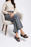 Purple Minimal PU Medicated Slipper