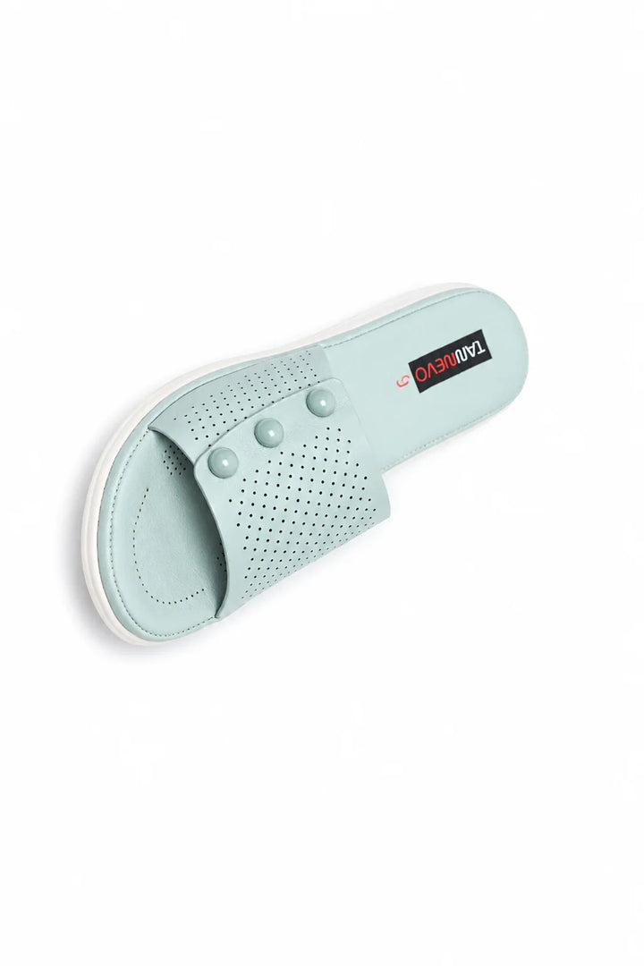 Blue Comfort PU Medicated Slipper