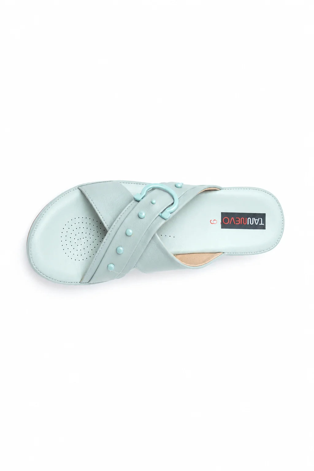 Green Modern PU Medicated Slipper