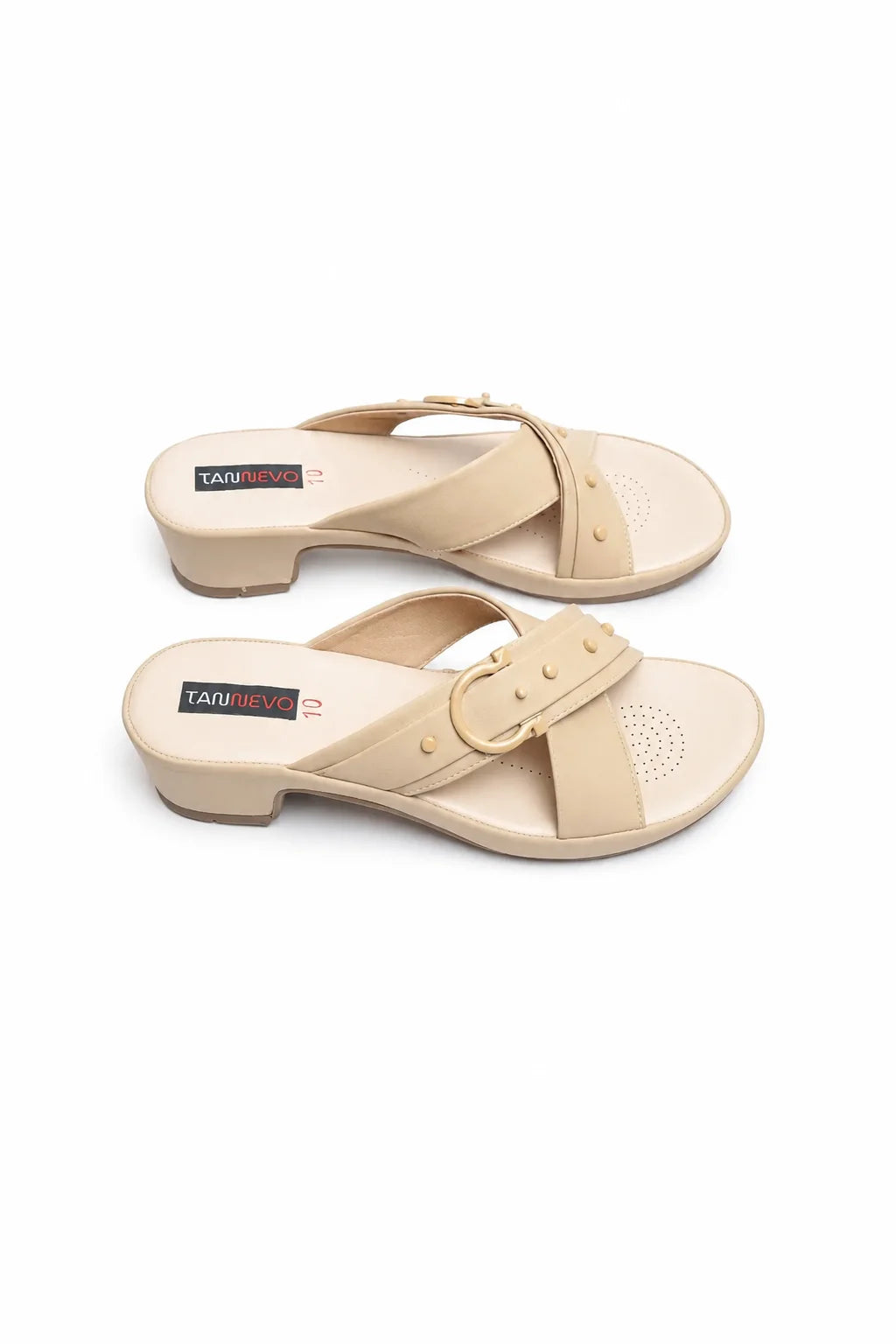Beige Modern PU Medicated Slipper