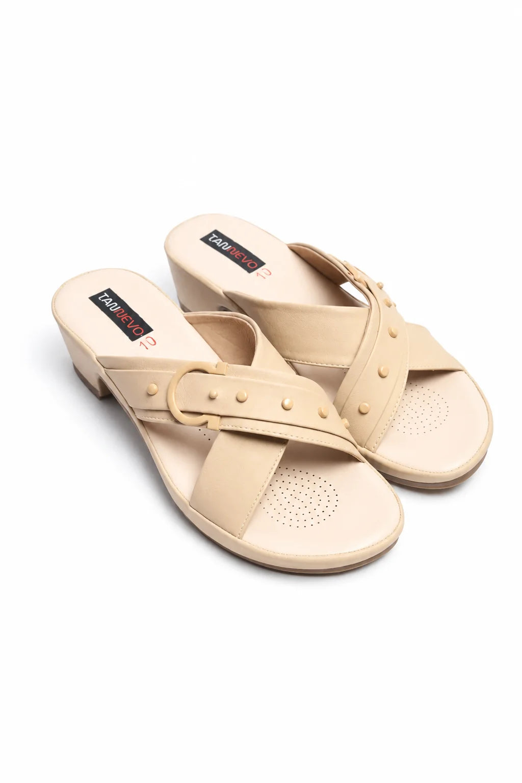 Beige Modern PU Medicated Slipper