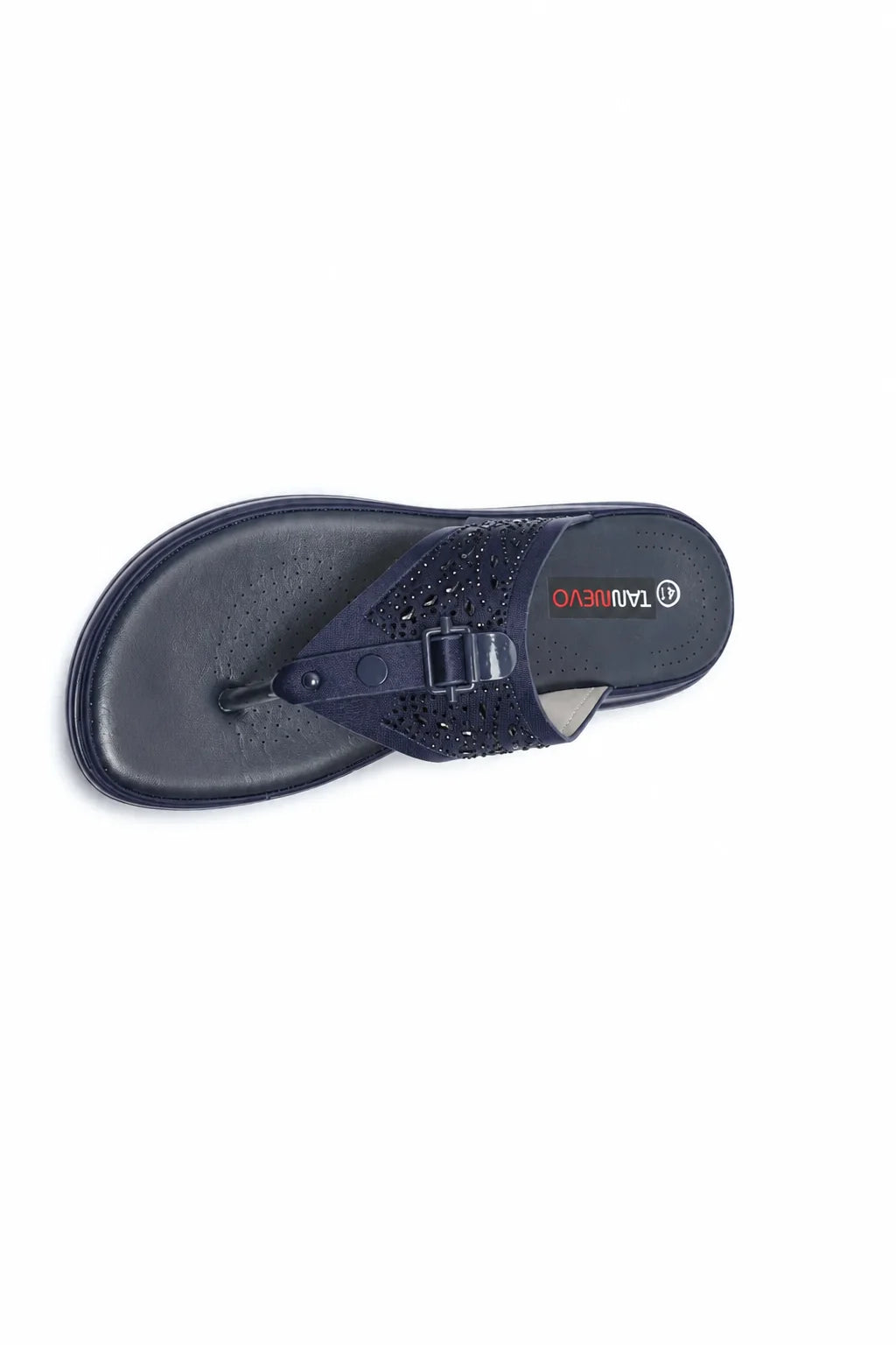 Navy Premium PU Medicated Chappal