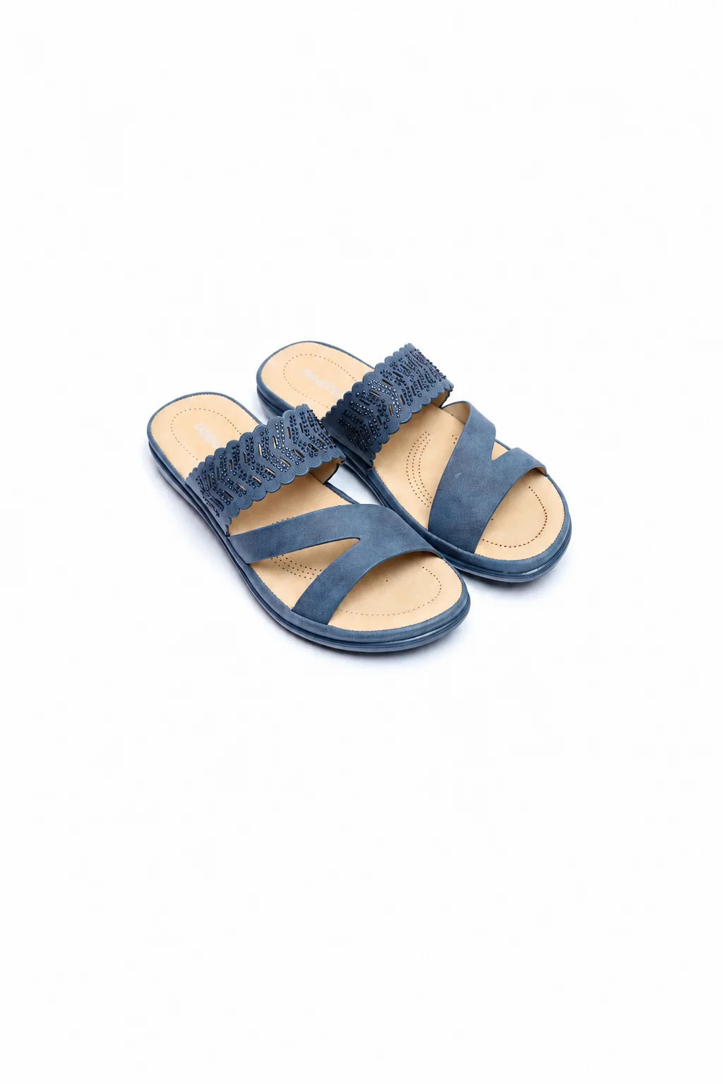 Navy Blue Medicated Slipper