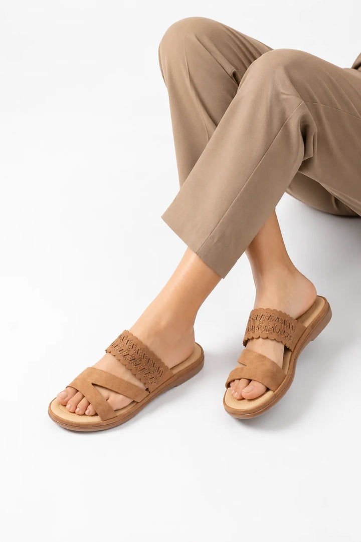 Brown Medicated Slipper